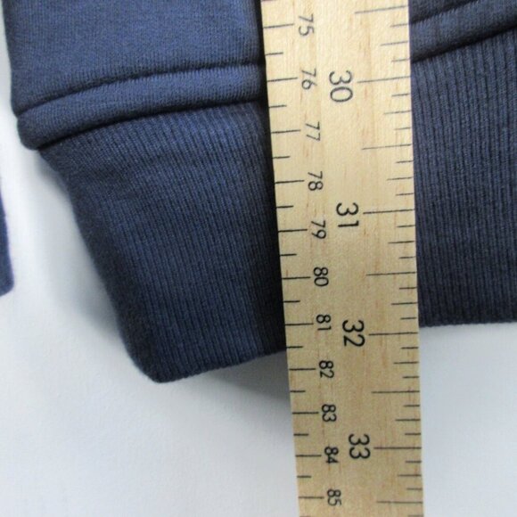 Travis Mathew Newport 1/4 Zip Fleece Men Sweatshirt XL Blue Performance Golf 564 - Picture 14 of 15